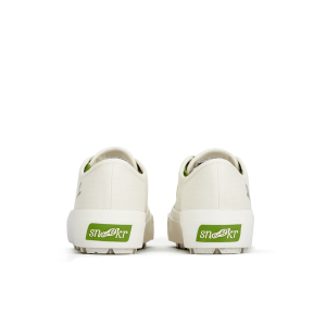 GEN E COLLECTION LOW TOP - VANILLA / GREEN - WOMEN