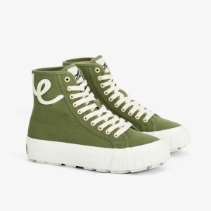 GEN E COLLECTION HIGH TOP - MOSS GREEN - WOMEN